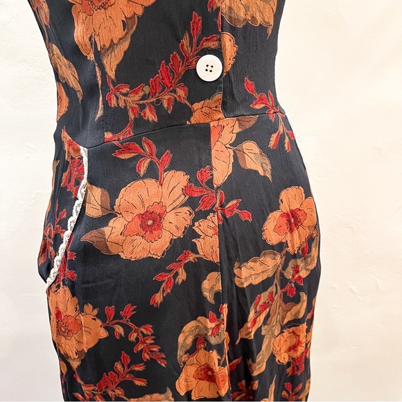 Christy Dawn S Sebastian Floral Lace Trim Dress - Picture 5 of 11